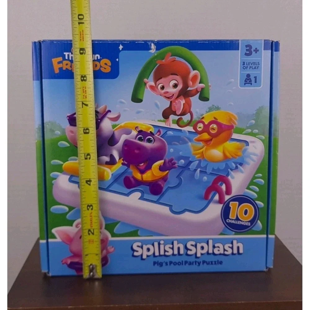 Splish Splash Pig's‎ Pool Party Brain Teaser Puzzle Thinkfun Friends Ages 3+ New